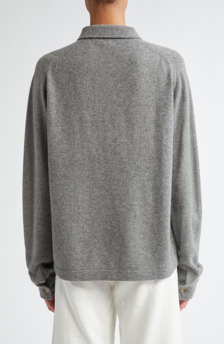 TOTEME Cashmere Cardigan, Alternate, color, Grey Melange