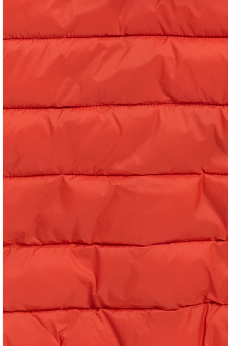 Kids' Pack-Away Padded Jacket, Alternate, color, BLOOD ORANGE