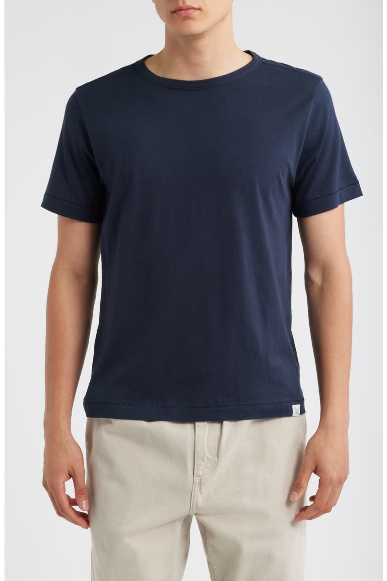 PIMATEE01 Organic Cotton Tee, Main, color, DARK NAVY