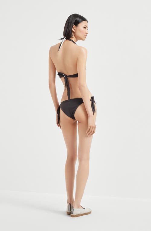 Brunello Cucinelli Monili Bikinioberteil Mit Kettendetail