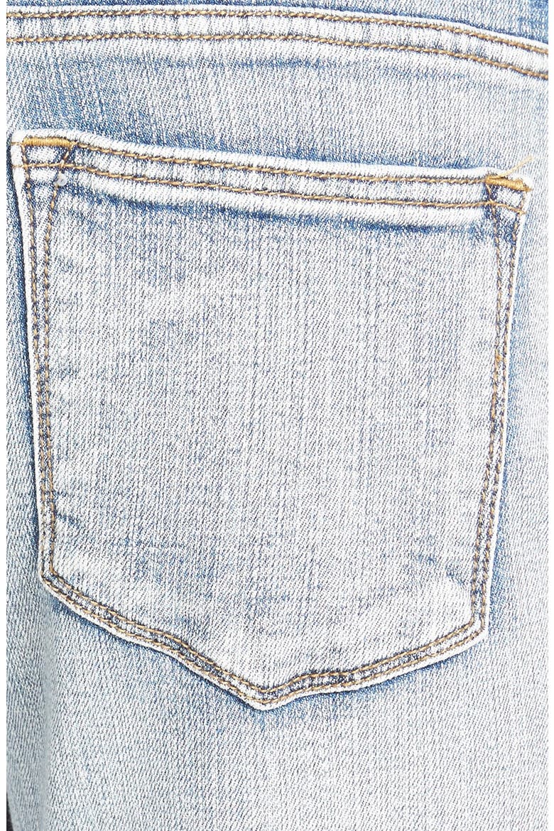 Destroyed Boyfriend Jeans, Alternate, color, MEDIUM WASH