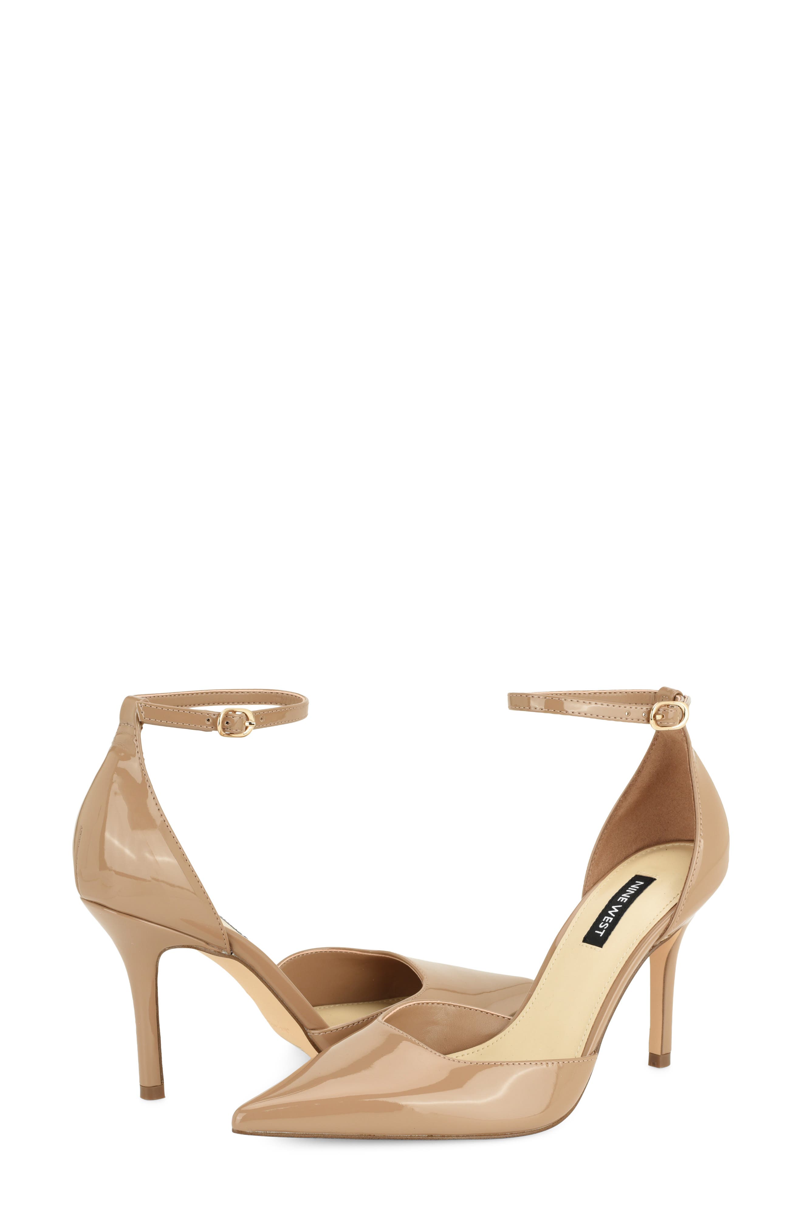 Graysin Faux Leather Pointed Toe Pump, Alternate, color, MEDIUM NATURAL