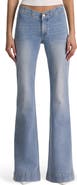 Alice + Olivia Chelsea Seamed Waist Wide Leg Jeans