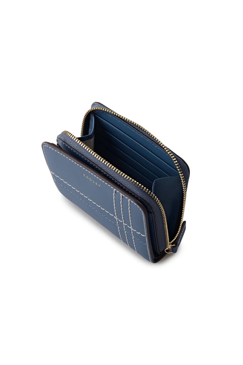 Calvert Way - Check Medium Zip Around Wallet, Alternate, color, Utility
