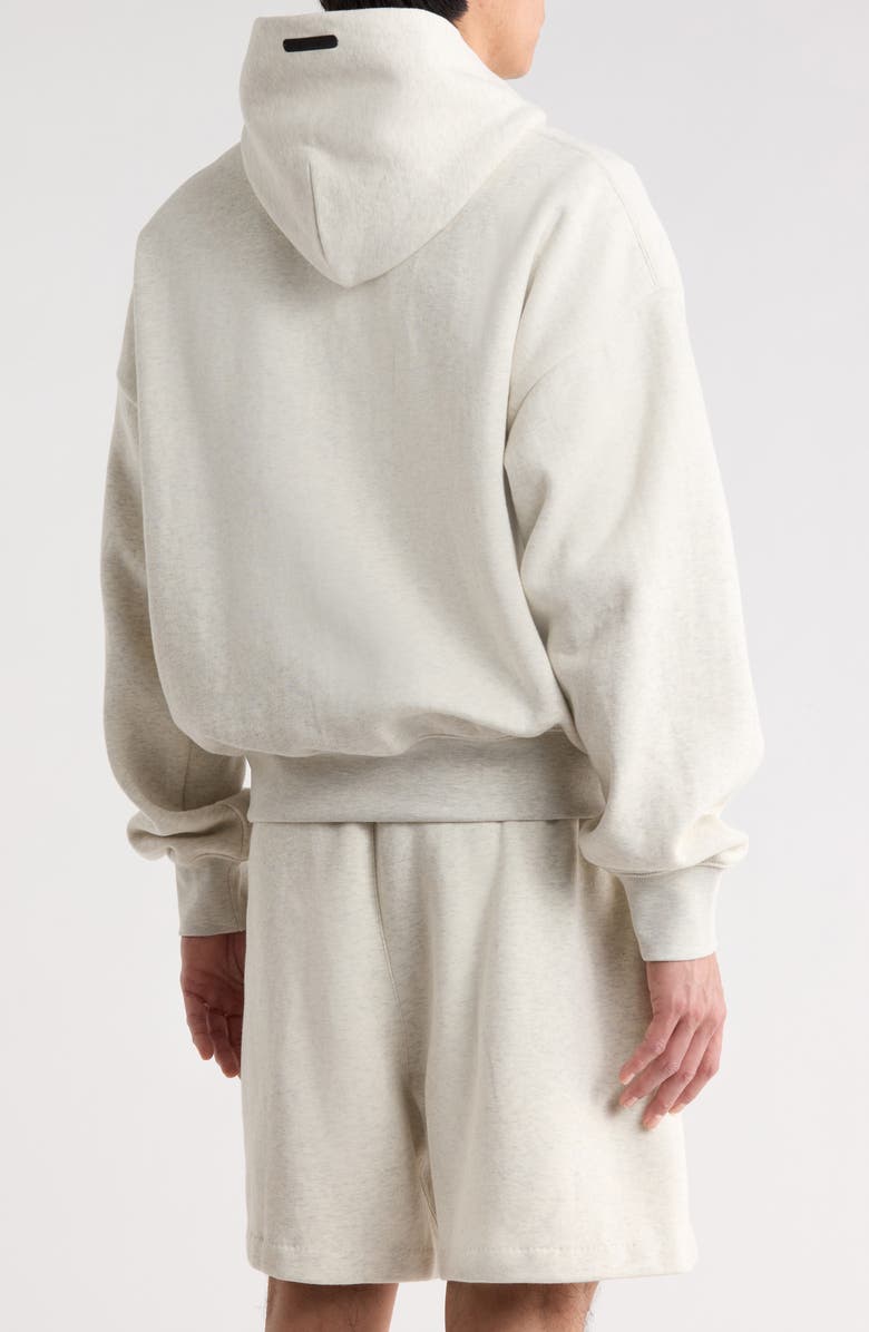 Fear of God Essentials Classic Fleece Pullover Hoodie, Alternate, color, Oatmeal Heather