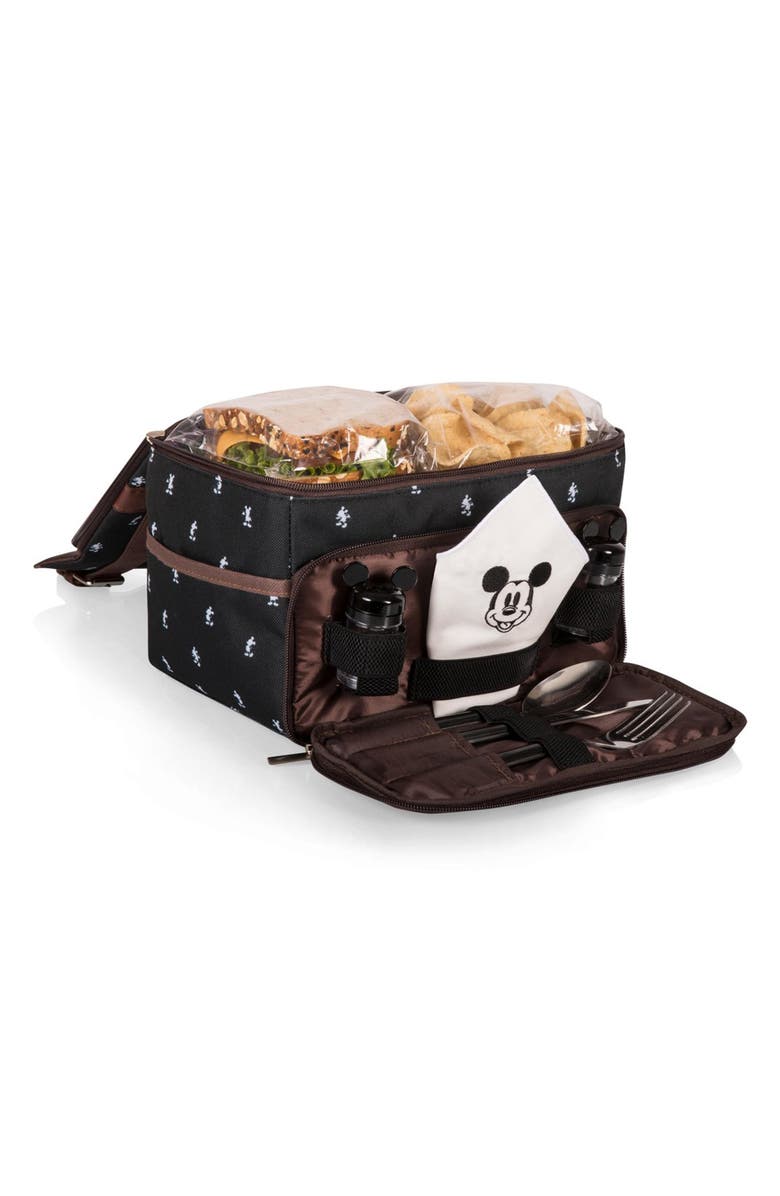 Picnic Time Mickey Mouse - Lunch Bag, Alternate, color, Black