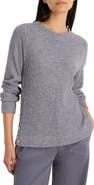 NIC+ZOE Side Button Waffle Sweater