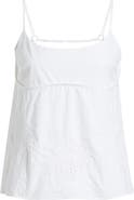 rag & bone Maggie Embroidered Cotton Camisole