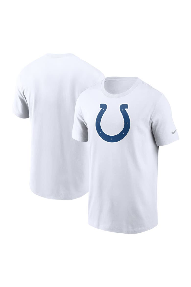 Men's Nike White Indianapolis Colts Primetime Logo Essential T-Shirt, Main, color, White