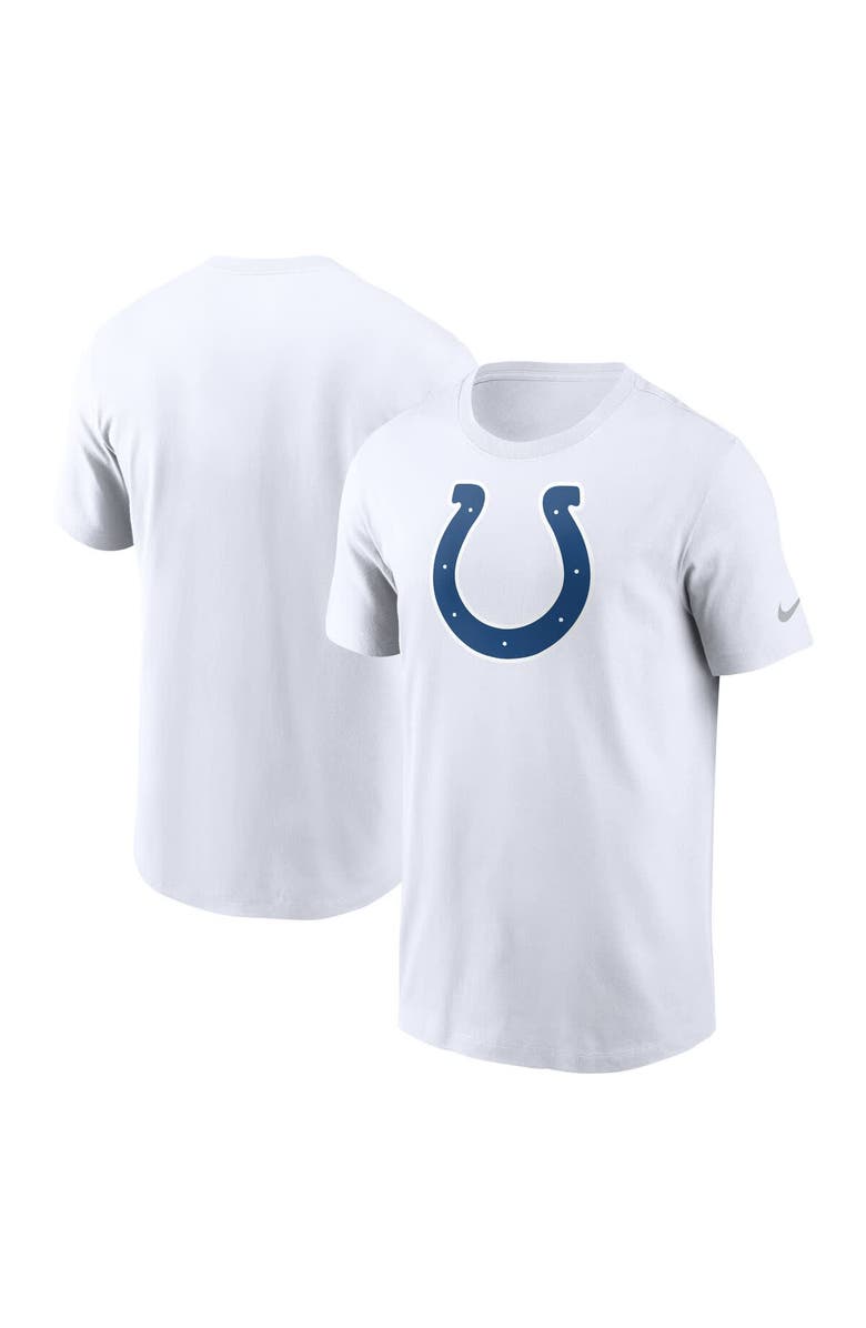 Nike Men's Nike White Indianapolis Colts Primetime Logo Essential T-Shirt, Main, color, White