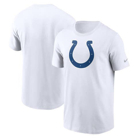 Men's Nike White Indianapolis Colts Primetime Logo Essential T-Shirt