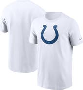 Nike Men's Nike White Indianapolis Colts Primetime Logo Essential T-Shirt