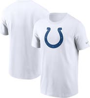 Nike Men's Nike White Indianapolis Colts Primetime Logo Essential T-Shirt