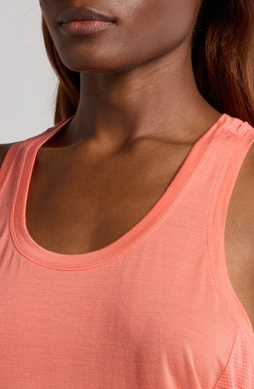 Smartwool Active Mesh Racerback Tank In Coral Reef