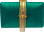 Simitri Jewel Fringe Clutch