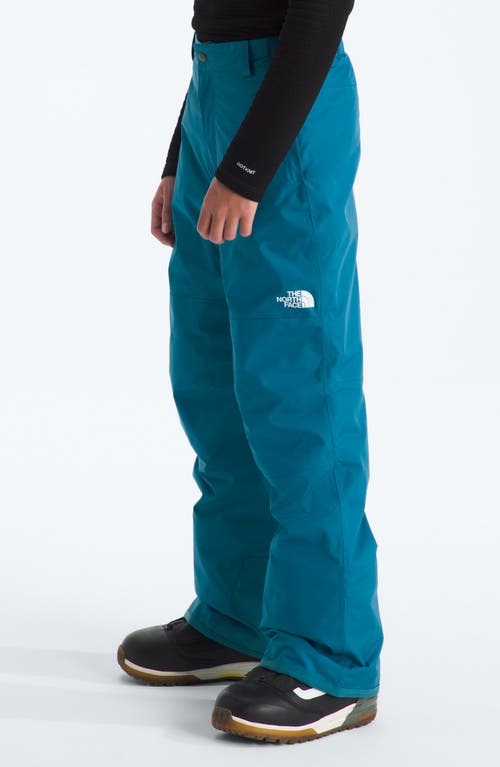 The North Face Kids' Freedom Waterproof Insulated Snow Pants In Blue
