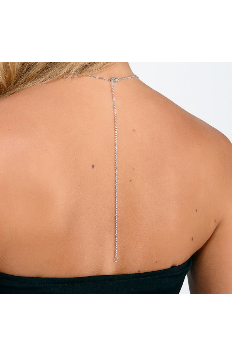 Lucy Quartermaine 32" Long Drop Pendant, Alternate, color, Sterling Silver