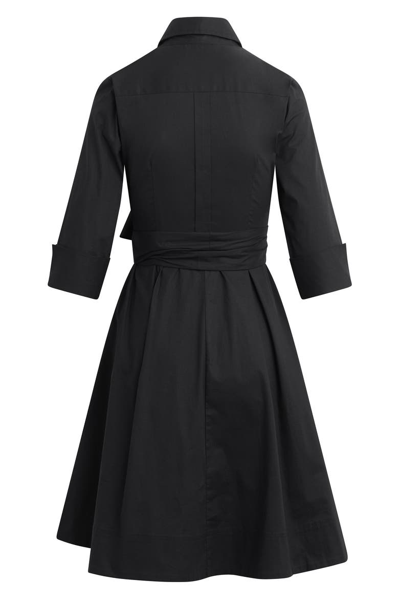 The Parker Shirtdress, Alternate, color, BLACK