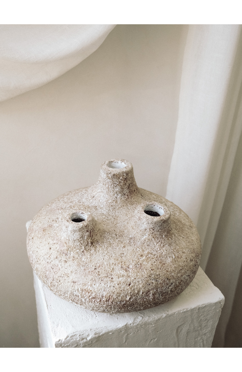 Twenty Third by Deanne Amit Vessel, Alternate, color, White