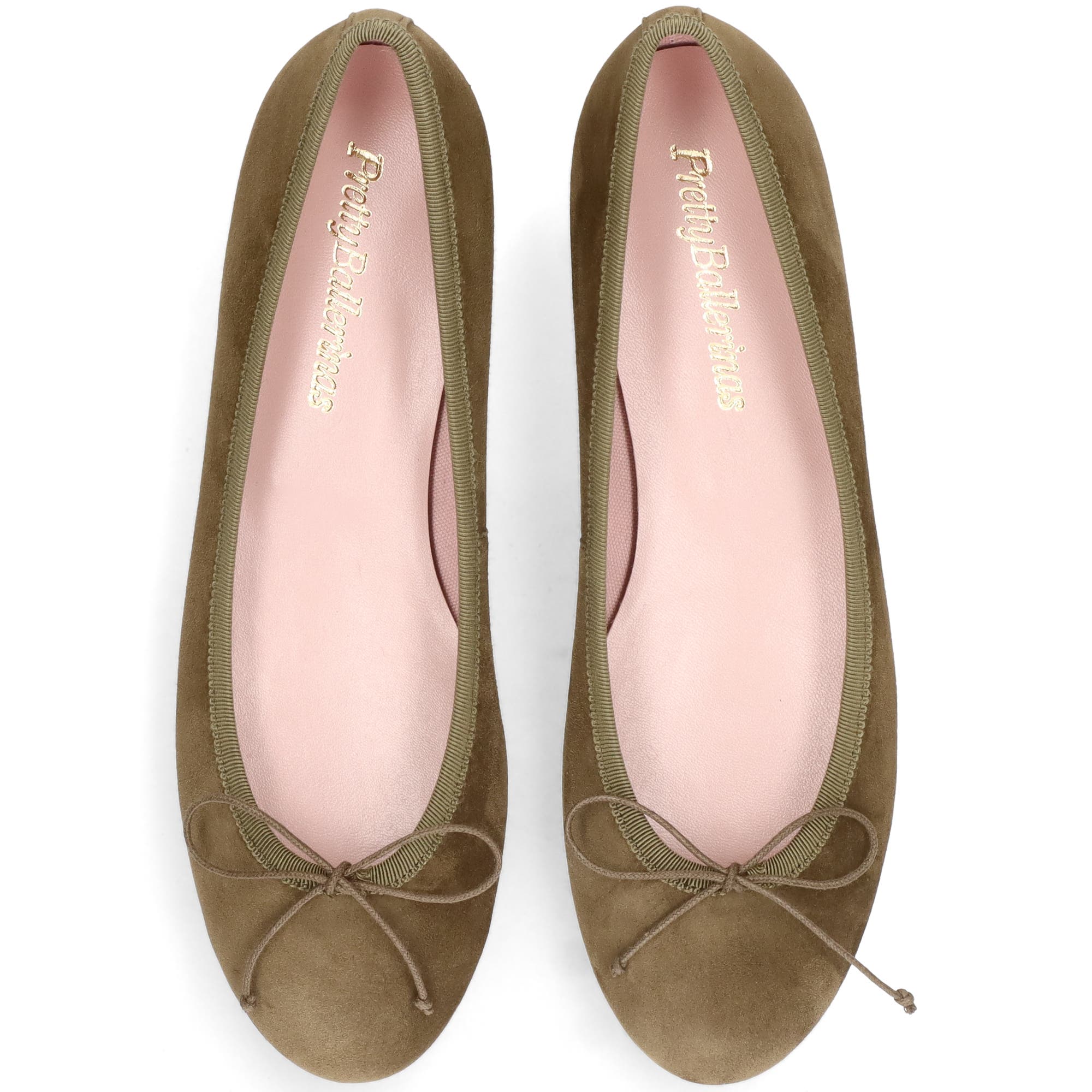Pretty Ballerinas Round toe ballet flat, Alternate, color, Khaki