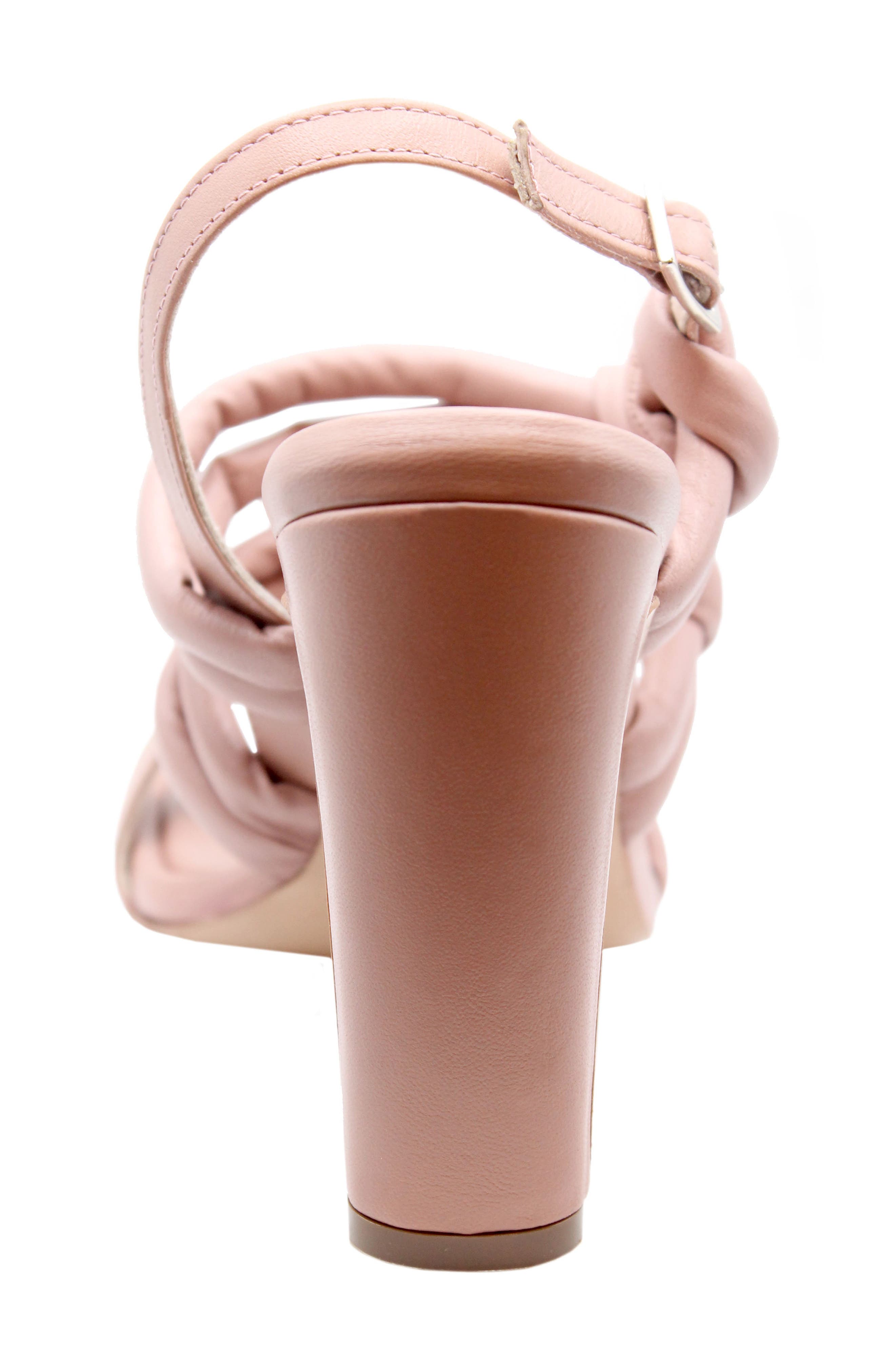 Charles David Lonestar Knotted Sandal, Alternate, color, Clay