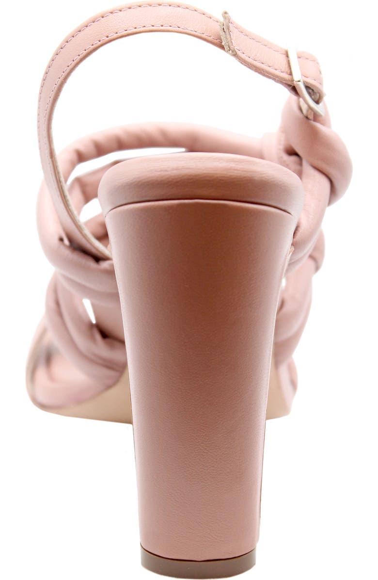 Charles David Lonestar Knotted Sandal, Alternate, color, Clay