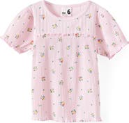 Cotton On Kids Kid's Posie Short Sleeve Babydoll Top