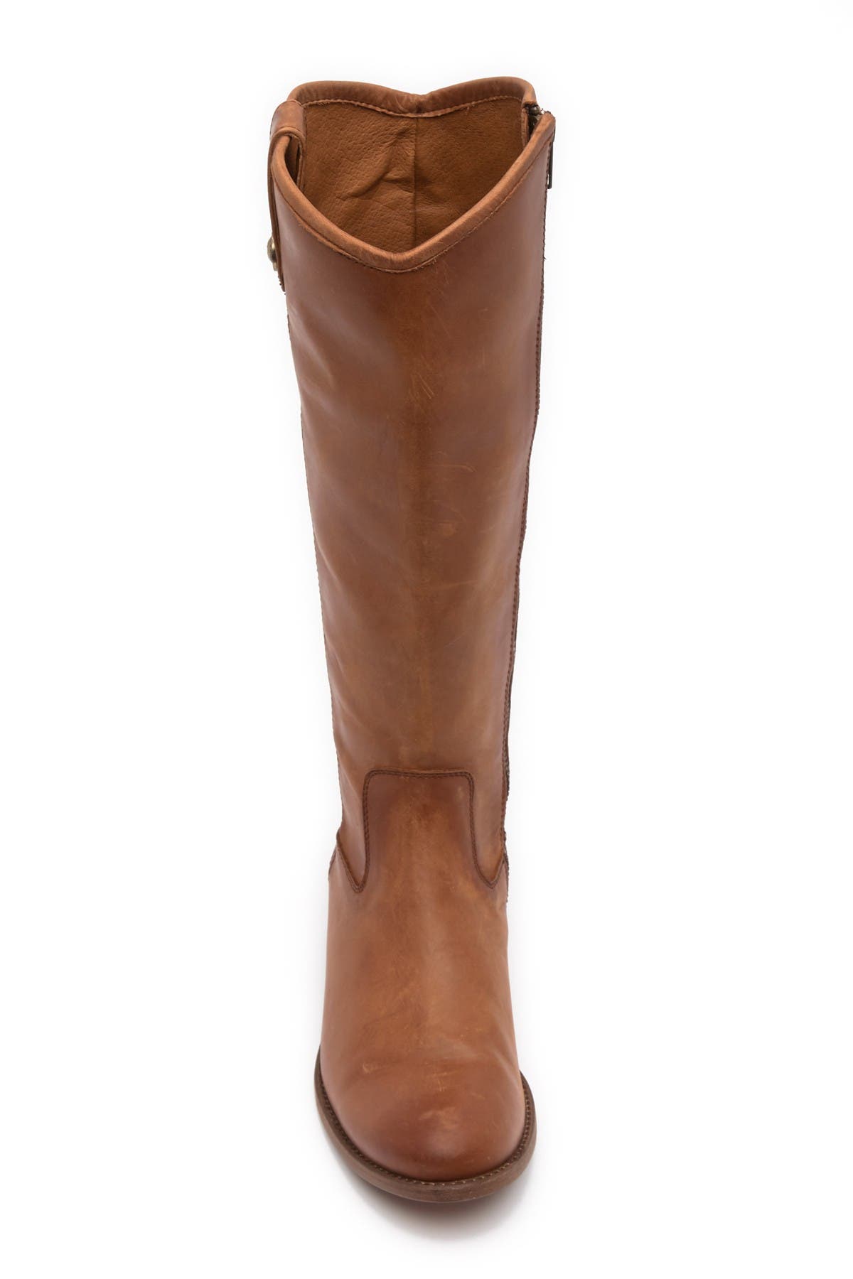 Frye Melissa Button Inside Zip Leather Boot, Alternate, color, 