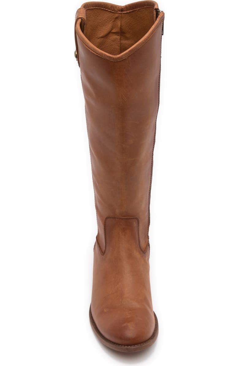 Frye Melissa Button Inside Zip Leather Boot, Alternate, color,