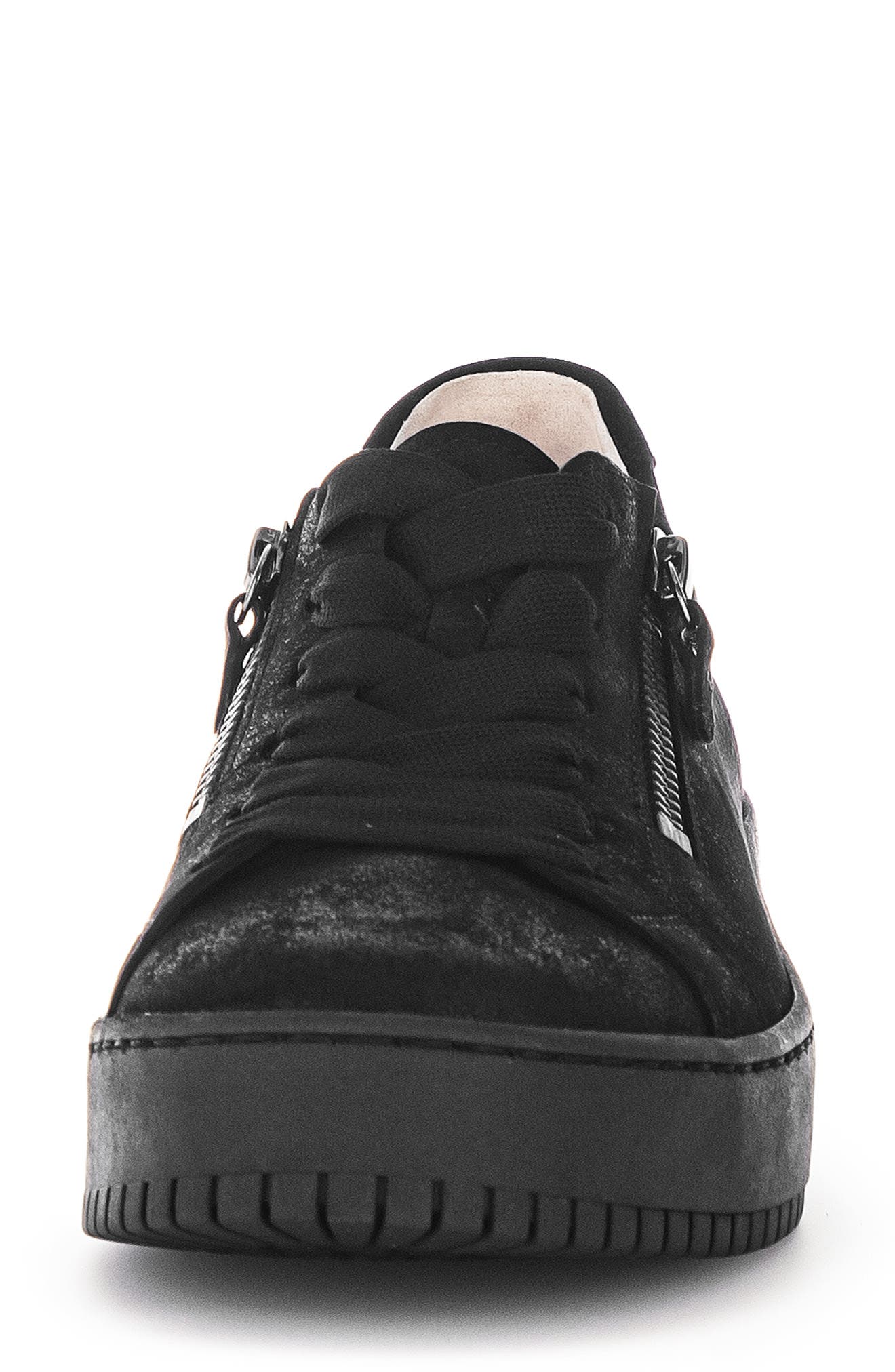 Gabor 63.334 Platform Sneaker, Alternate, color, Black