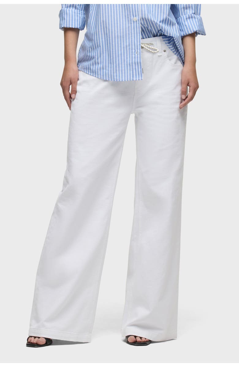 Hudson Jeans Rylee Drawstring Low And Loose Pant, Main, color, White