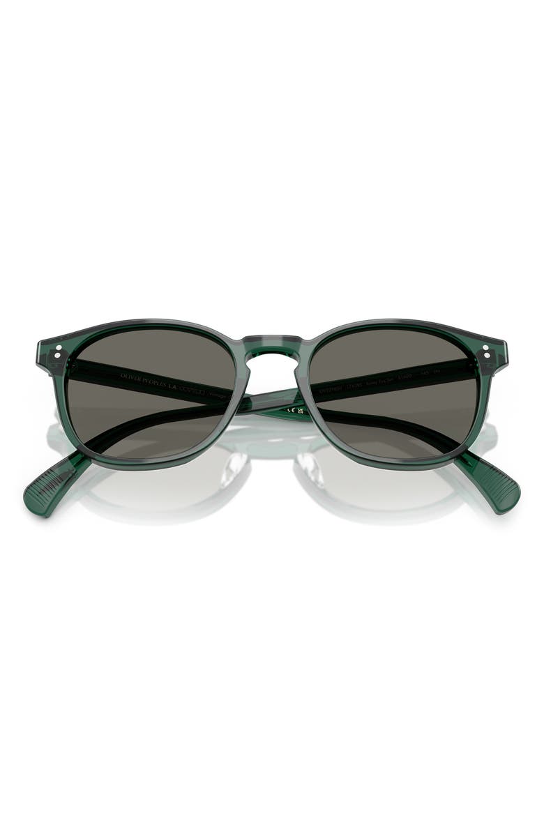 Oliver Peoples 53mm Finley Esq. Sun Phantos Sunglasses, Alternate, color, Translucent Dark Teal