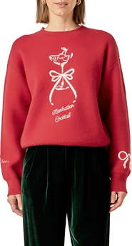 English Factory Manhattan Cocktail Sweater