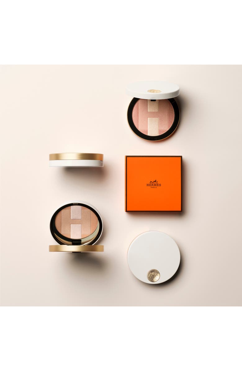 Hermès Plein Air, H Trio - Iridescent Mineral Powder, Alternate, color, 02 Corail Mojave
