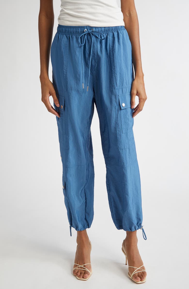 Cinq à Sept Nitsan Parachute Pants, Main, color, Blue Corn