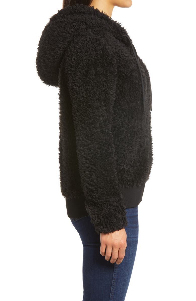 Marc New York Ultrasoft Faux Fur Hoodie, Alternate, color, 