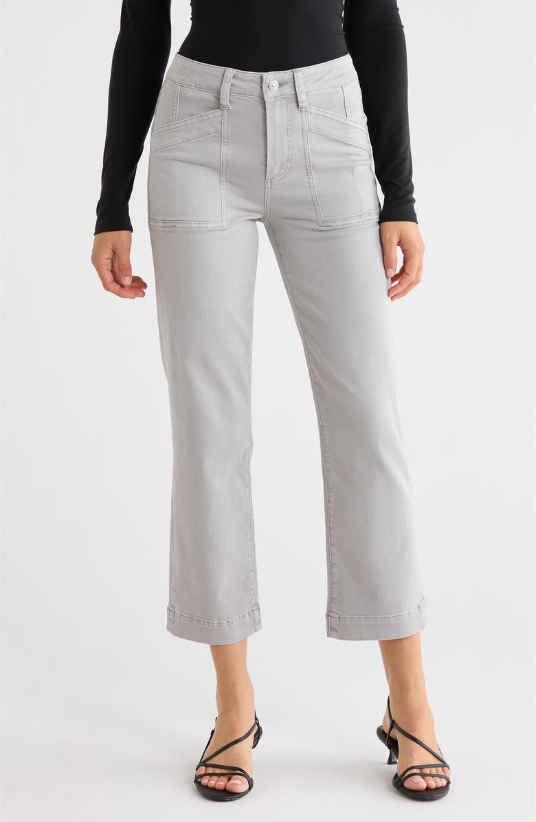 PAIGE Quincy Ankle Straight Leg Pants, Main, color, Vintage River Rock