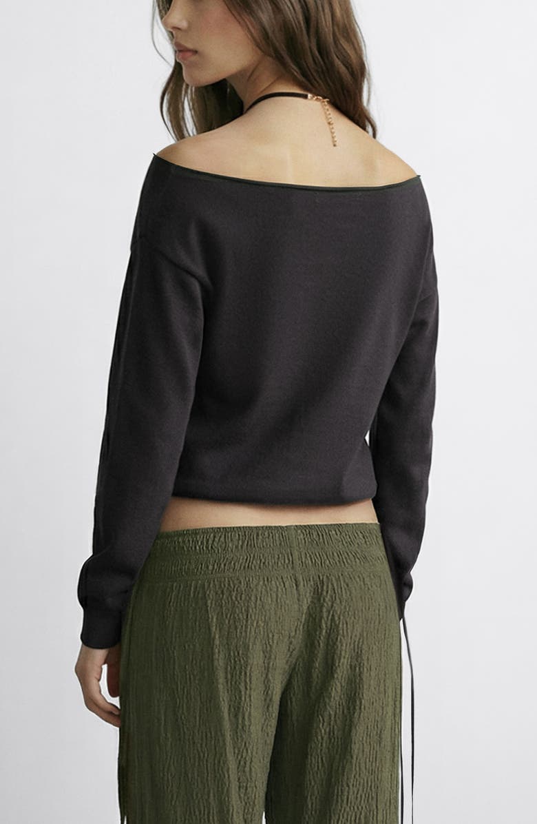 MANGO TEEN Off the Shoulder Sweater, Alternate, color, 