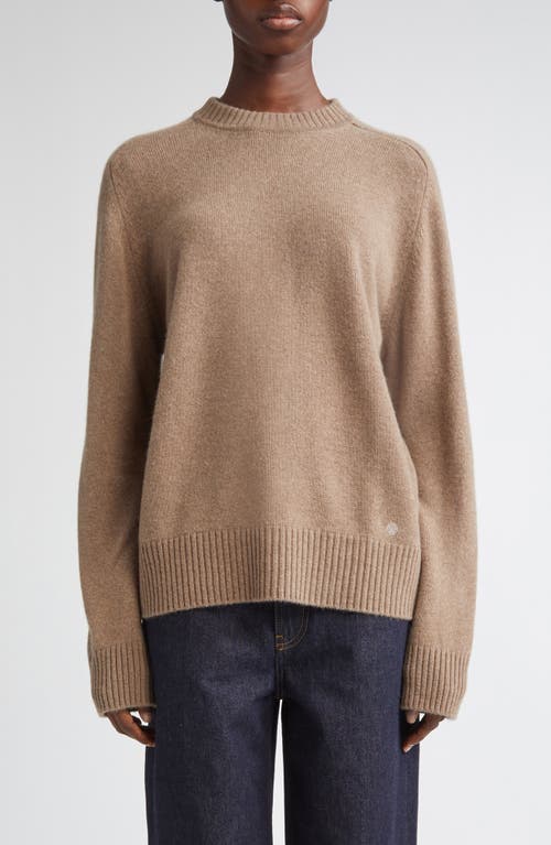 Loulou De Saison Tino Loose Fit Cashmere Sweater In Neutral