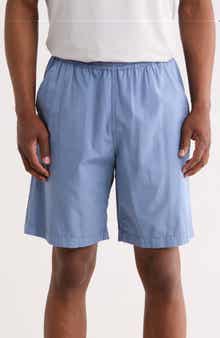 Lacoste Relaxed Fit Washed Effect Organic Cotton Shorts