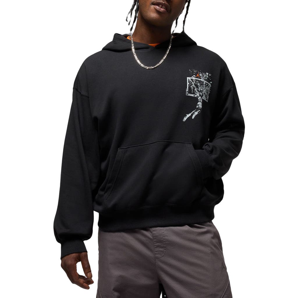 Jordan Brooklyn Oversize Hoodie In Multi