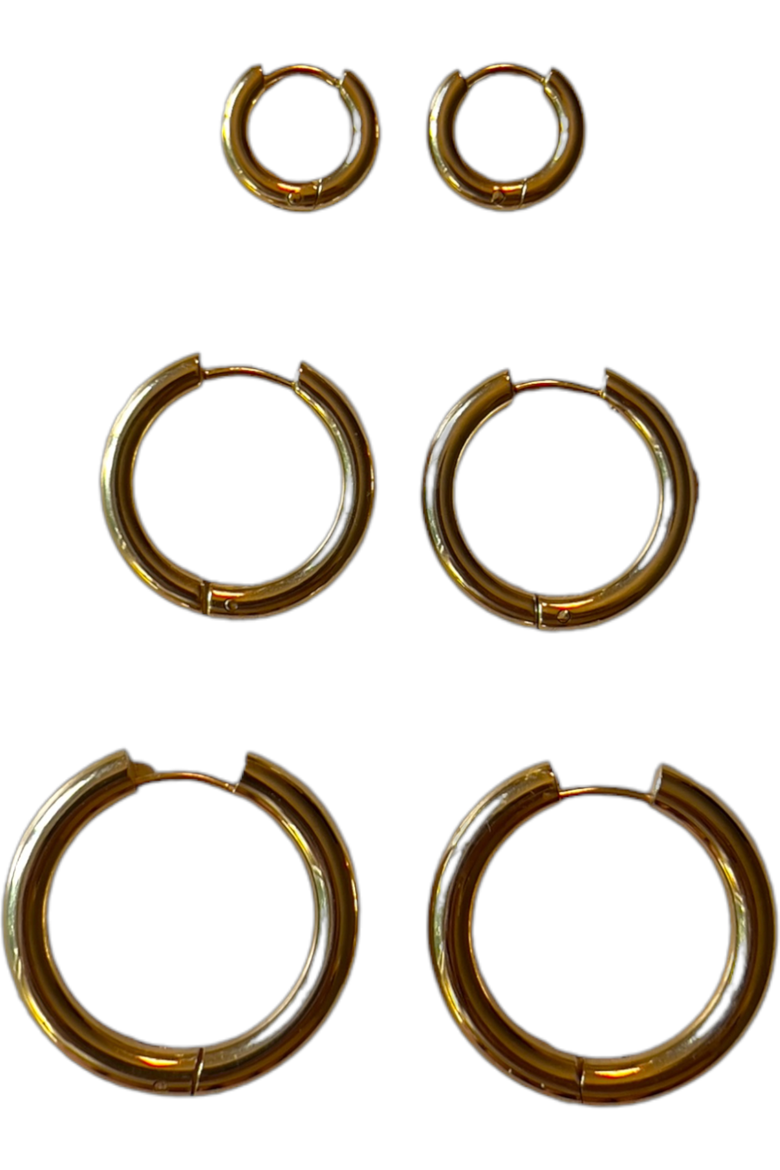 Everyday Hoops, Main, color, Gold