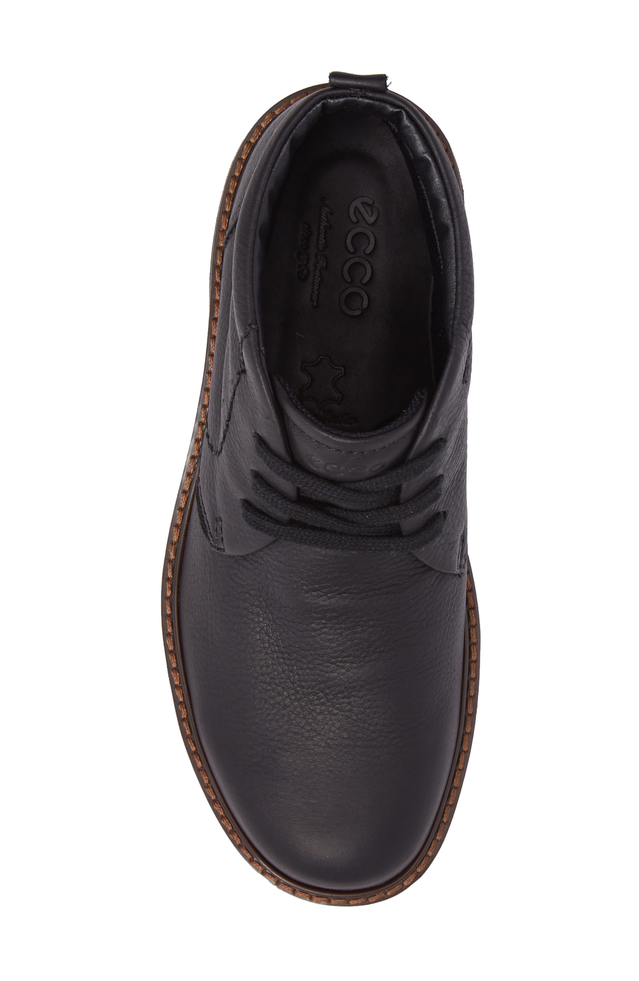 Turn Gore-Tex® Waterproof Chukka Boot, Alternate, color, BLACK NUBUCK