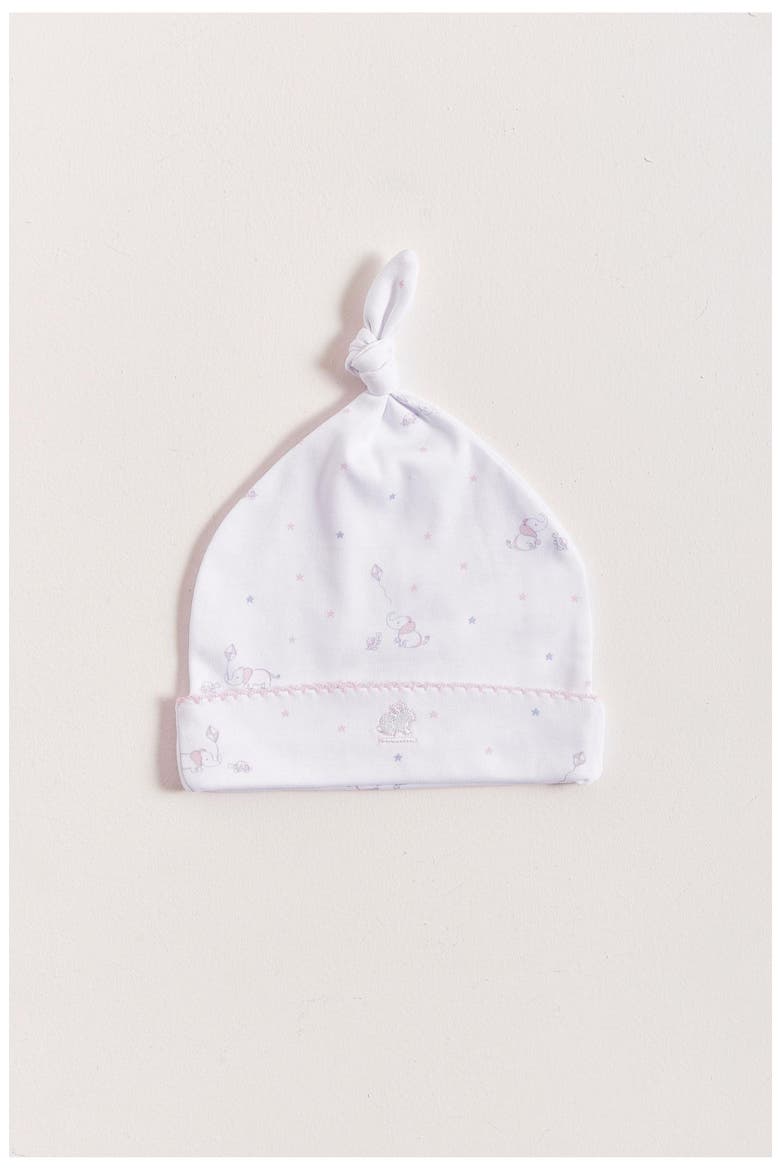 Celine & Bernie Beanie for Infant, Main, color, PINK & WHITE