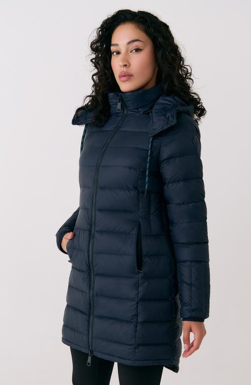 Lole Claudia Hooded Packable Down Jacket In Black
