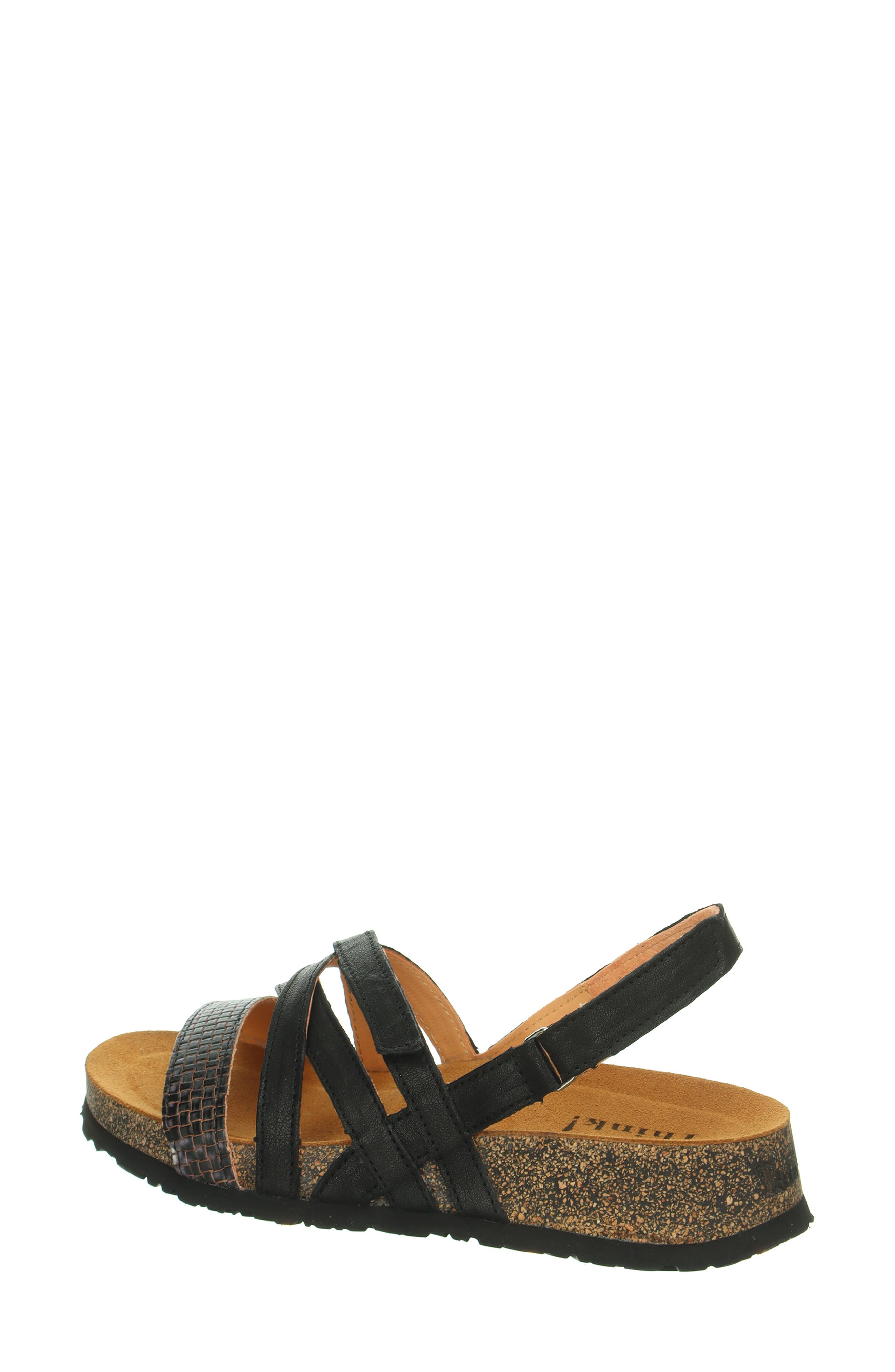 Think! Koak Slingback Sandal, Alternate, color, Black/Kombi