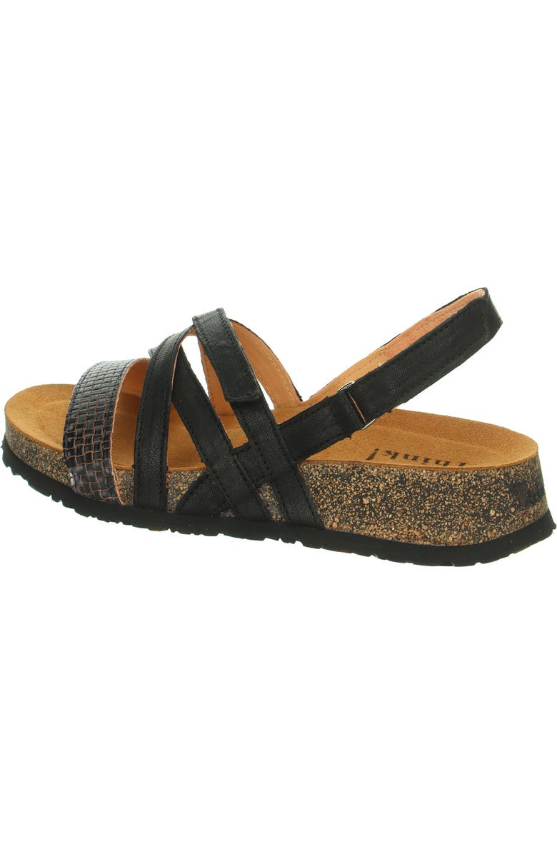 Think! Koak Slingback Sandal, Alternate, color, Black/Kombi