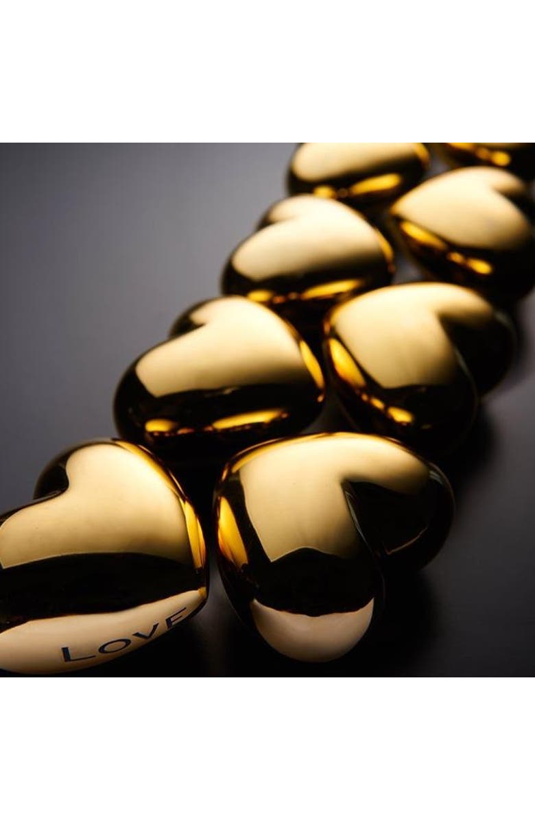 Lunares Hearts With Sentiment, Alternate, color, Courage