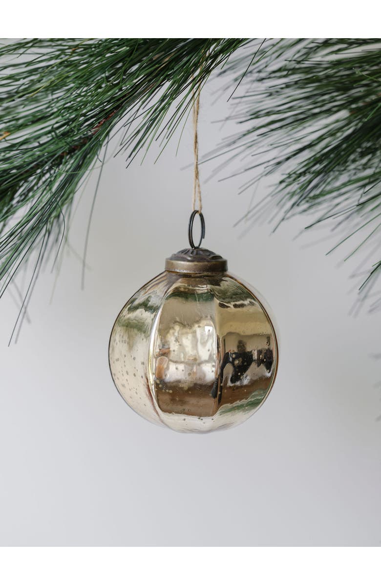 CG Hunter 3" Mercury Glass Ornament, Alternate, color, Gold