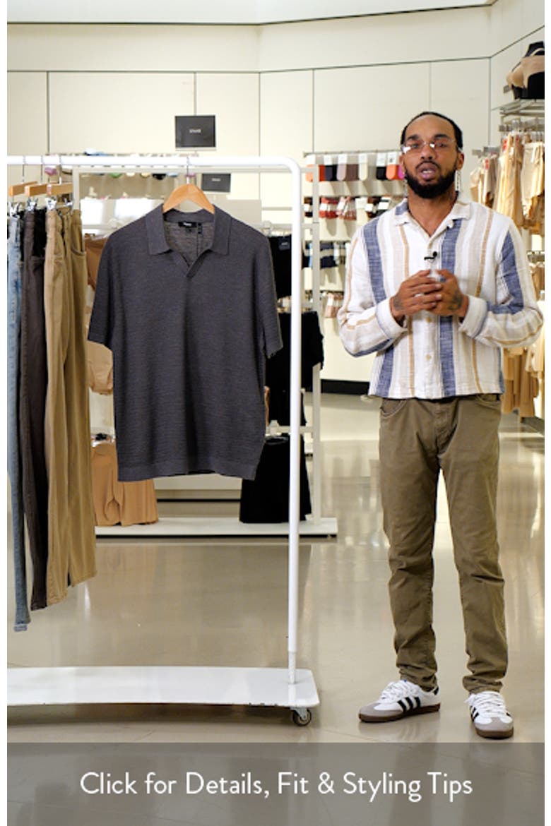 Brenan Linen Blend Polo video